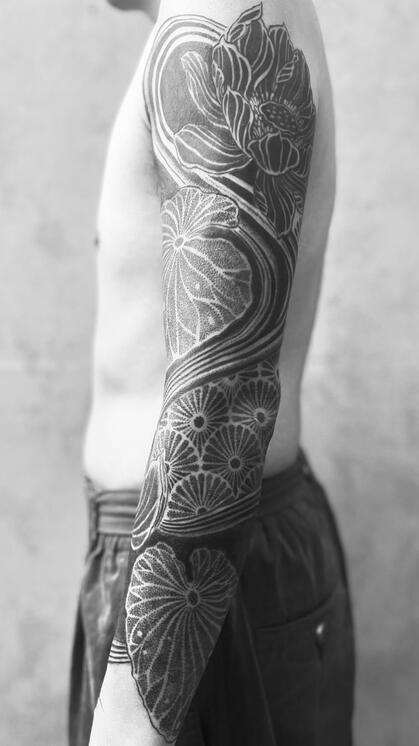 LOTUS IN THE MUD- FULL SLEEVE PROJECT